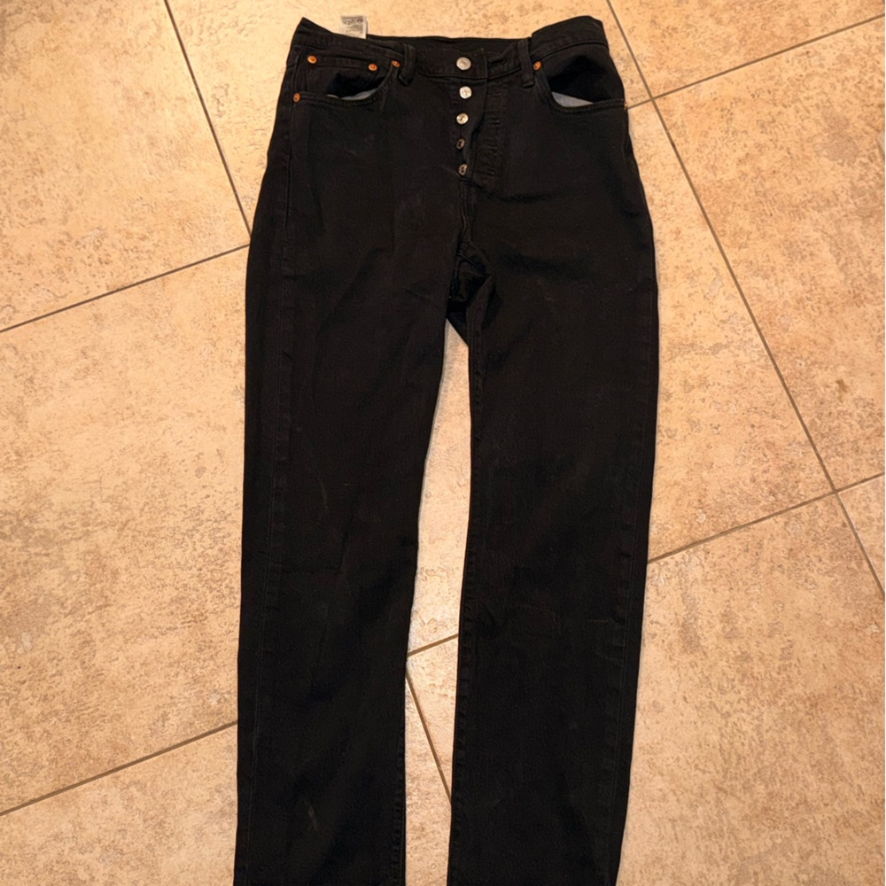 Levi's Dark Gray Denim Jeans